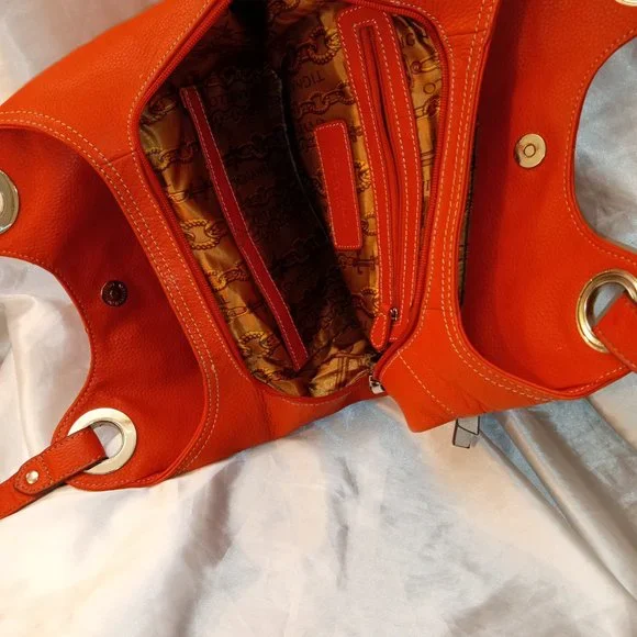 * Tignanello - LEATHER ORANGE PINK - Picture 7 of 16